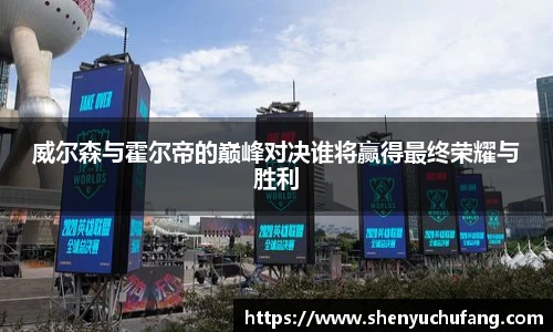 威尔森与霍尔帝的巅峰对决谁将赢得最终荣耀与胜利